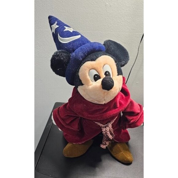 Lot of 3 Disney Mickey Mouse Wizard, Dino Institute, Regular Mickey Mouse Plush - Picture 2 of 12